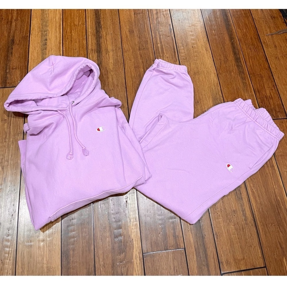 🎀HOST PICK🎀 Champion Sweat Pant & Hoodie Set